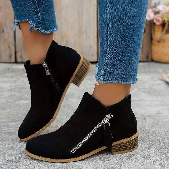 Winifred | Timeless Side-Zip Ankle Boots