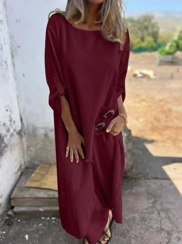 Octavia | Stylish Round Neck Two Piece Set