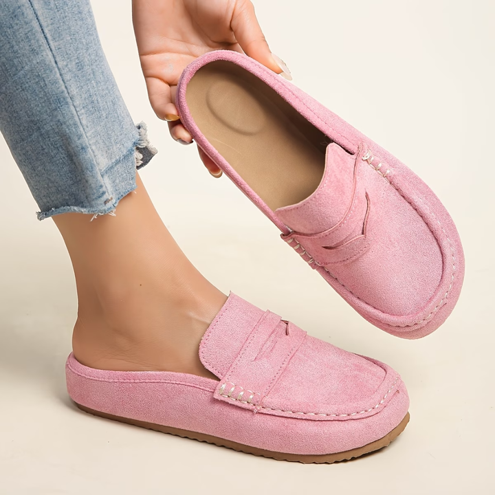 Rhianna | Stylish Soft Suede Loafers