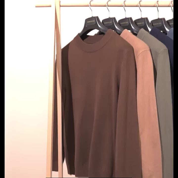 Reuben | Refined Mock-Neck Sweater