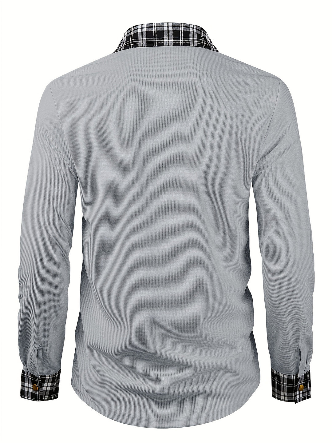 Curtis | Textured Contrast-Trim Shirt