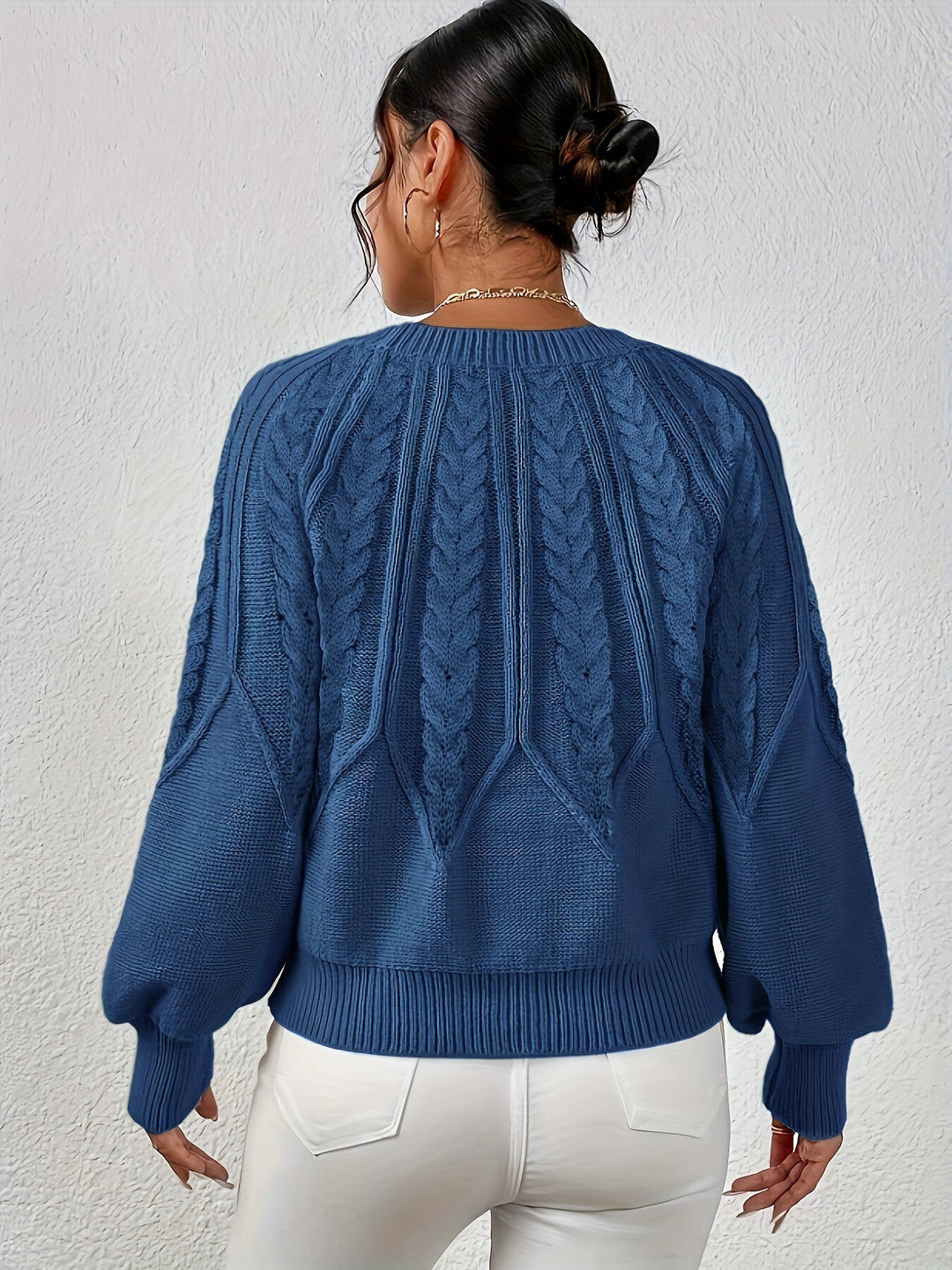Ophelia | Relaxed Cable-Knit Sweater