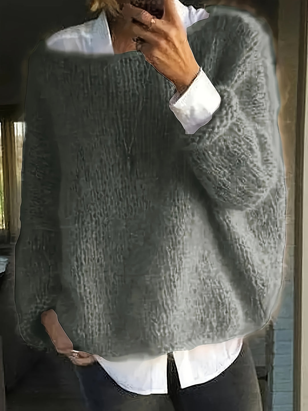 Prudence | Relaxed Crew Neck Sweater