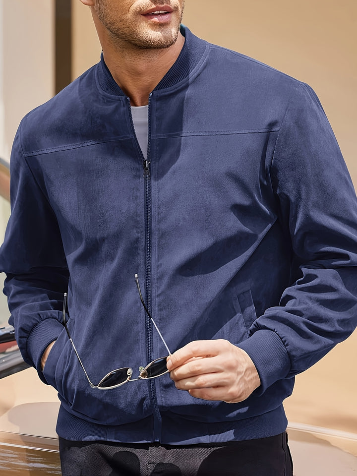 Bradley | Refined Lightweight Zip-Up Jacket