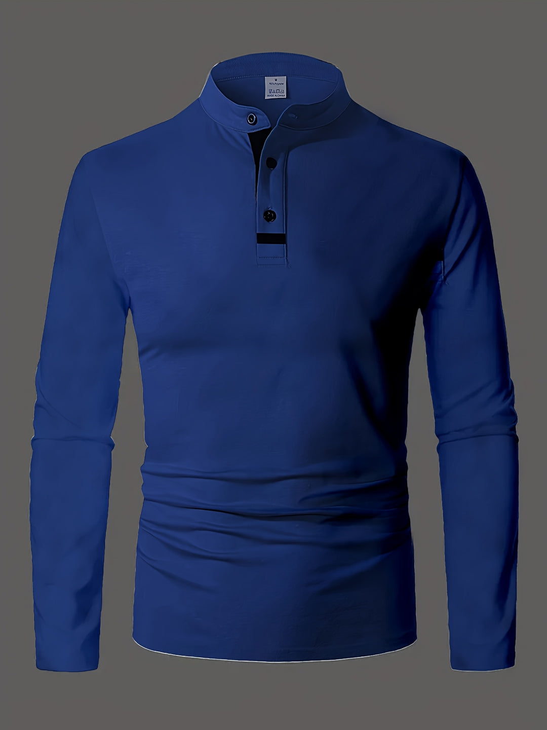 Reginald | Refined Long-Sleeve Henley Shirt