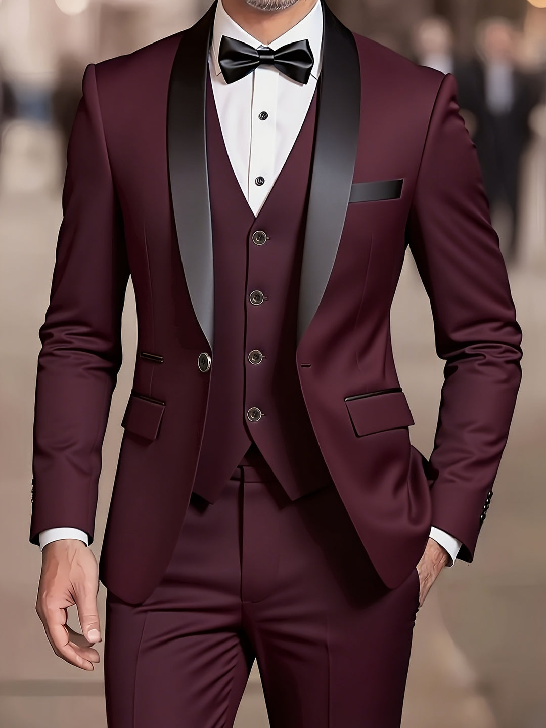 Nathaniel | Tailored Three-Piece Suit