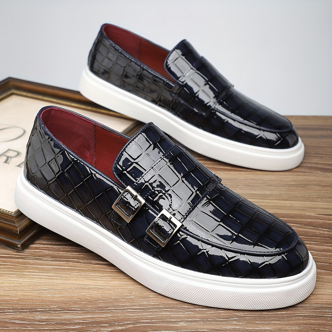 Rowan | Buckled Slip-On Loafers