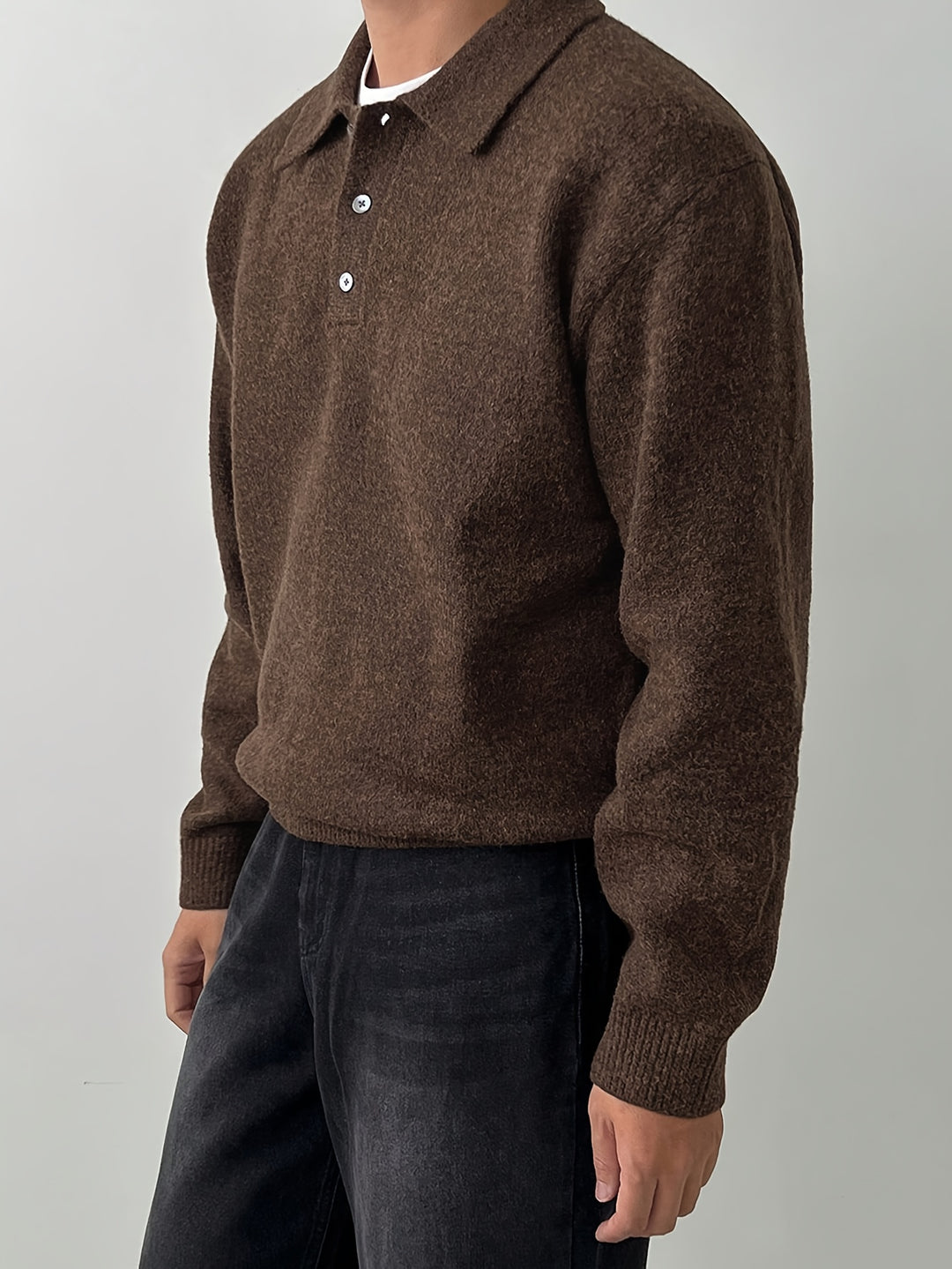 Reid | Polo Collar Knit Jumper