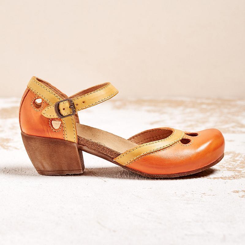 Priscilla | Elegant Comfort T-Strap Sandals