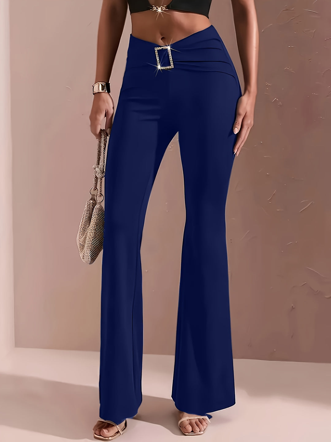 Emmeline | High-Waisted Flared Trousers