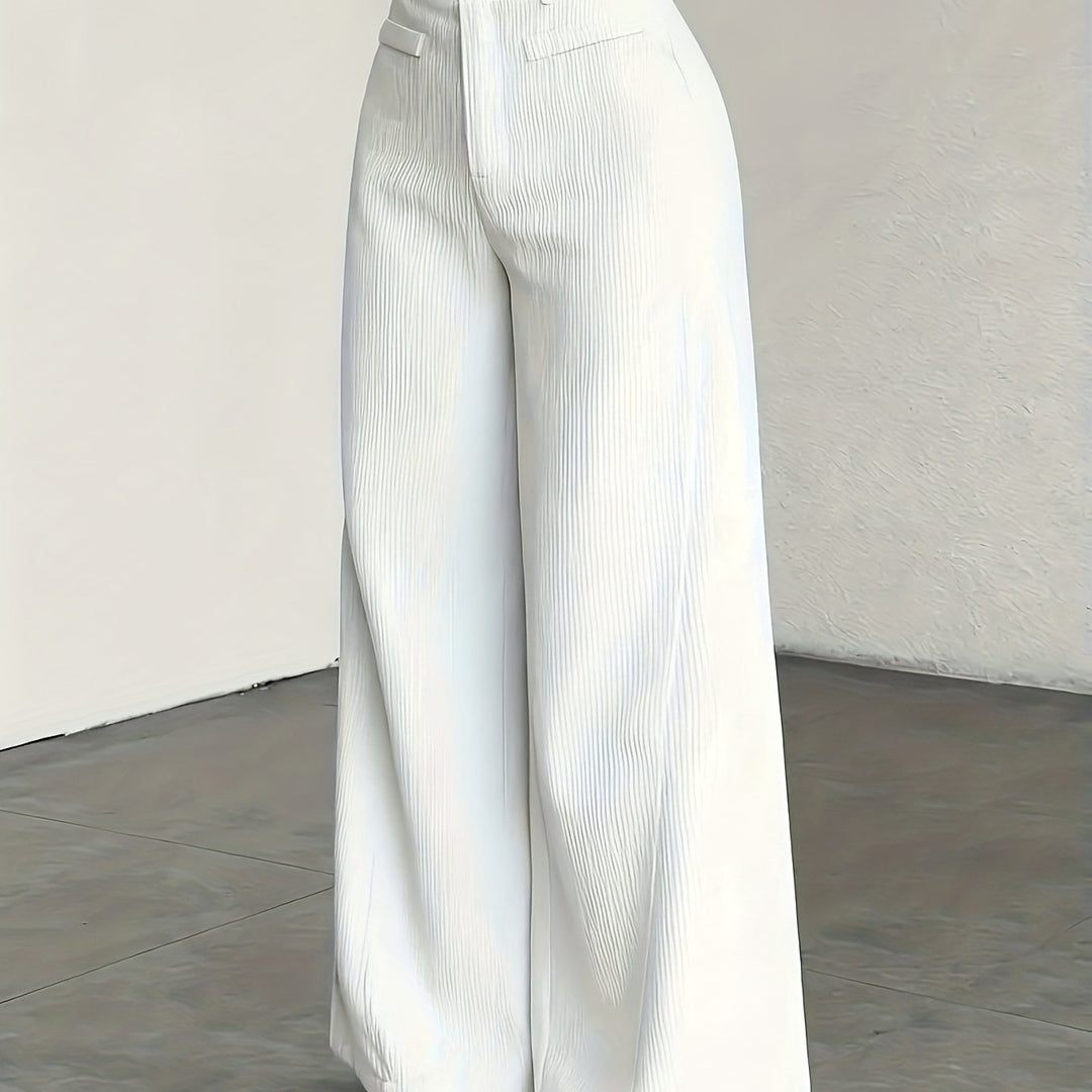 Nora | High-Waisted Wide-Leg Trousers