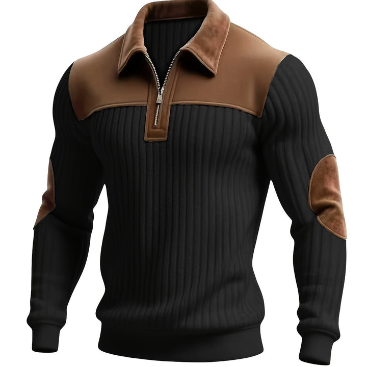 Barrett | Refined Zip-Neck Pullover