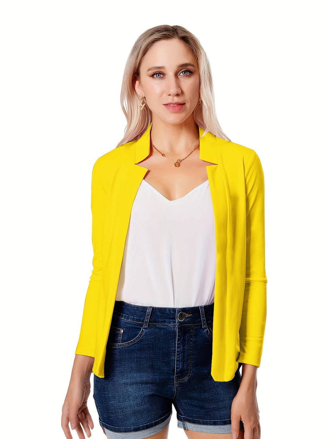 Corinne | Relaxed Open-Front Jacket