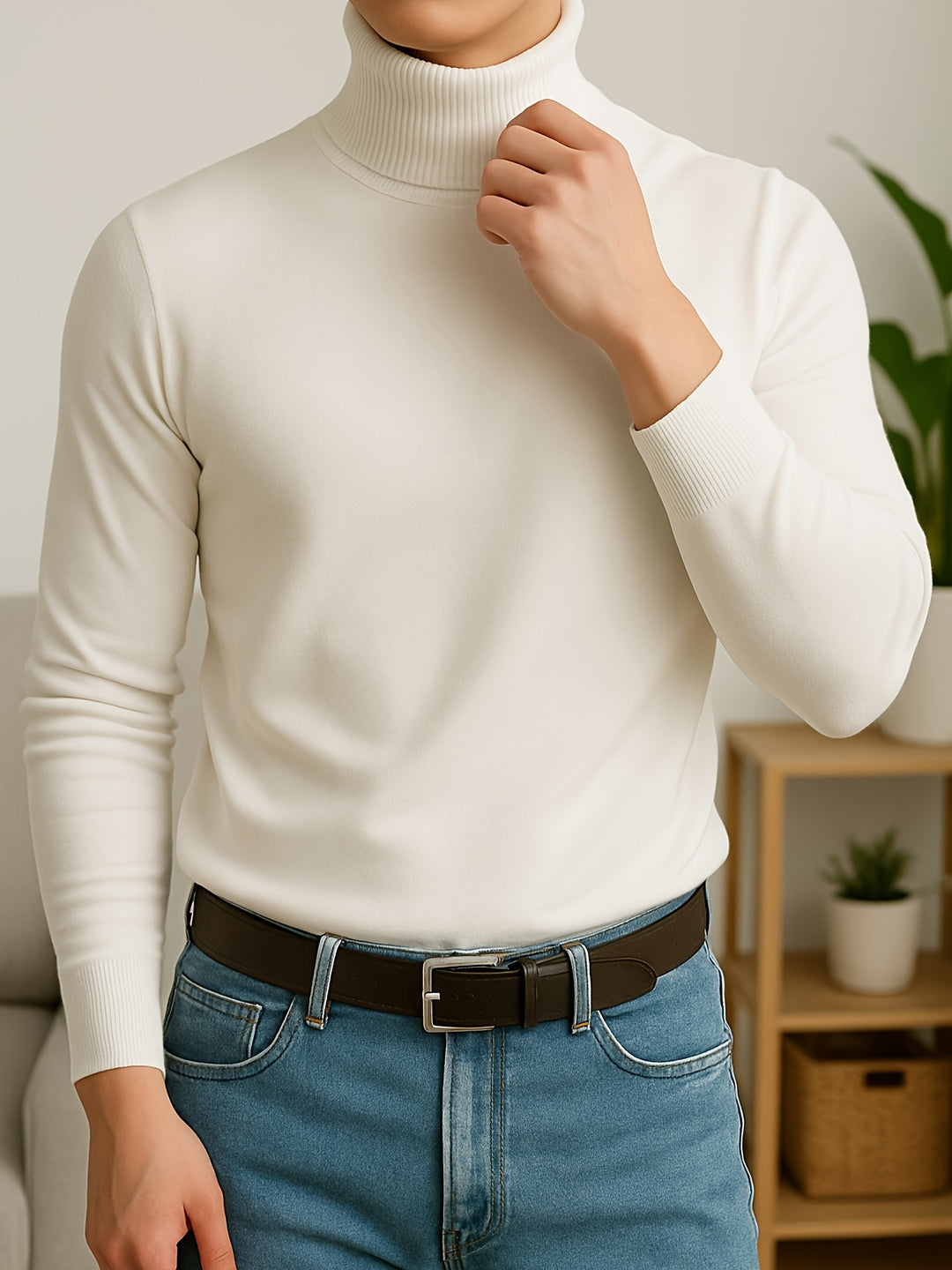 Gideon | Refined Roll-Neck Sweater