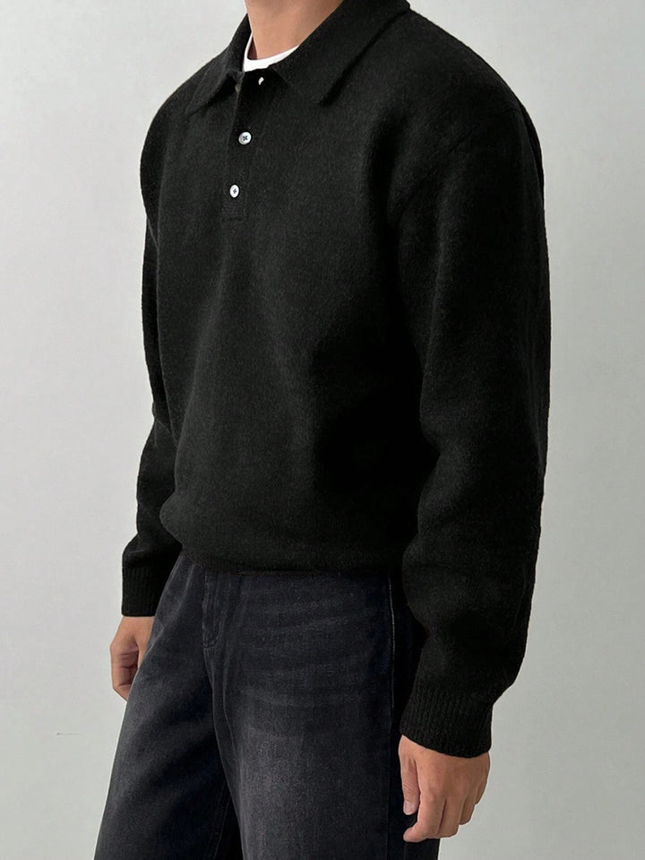 Reid | Polo Collar Knit Jumper