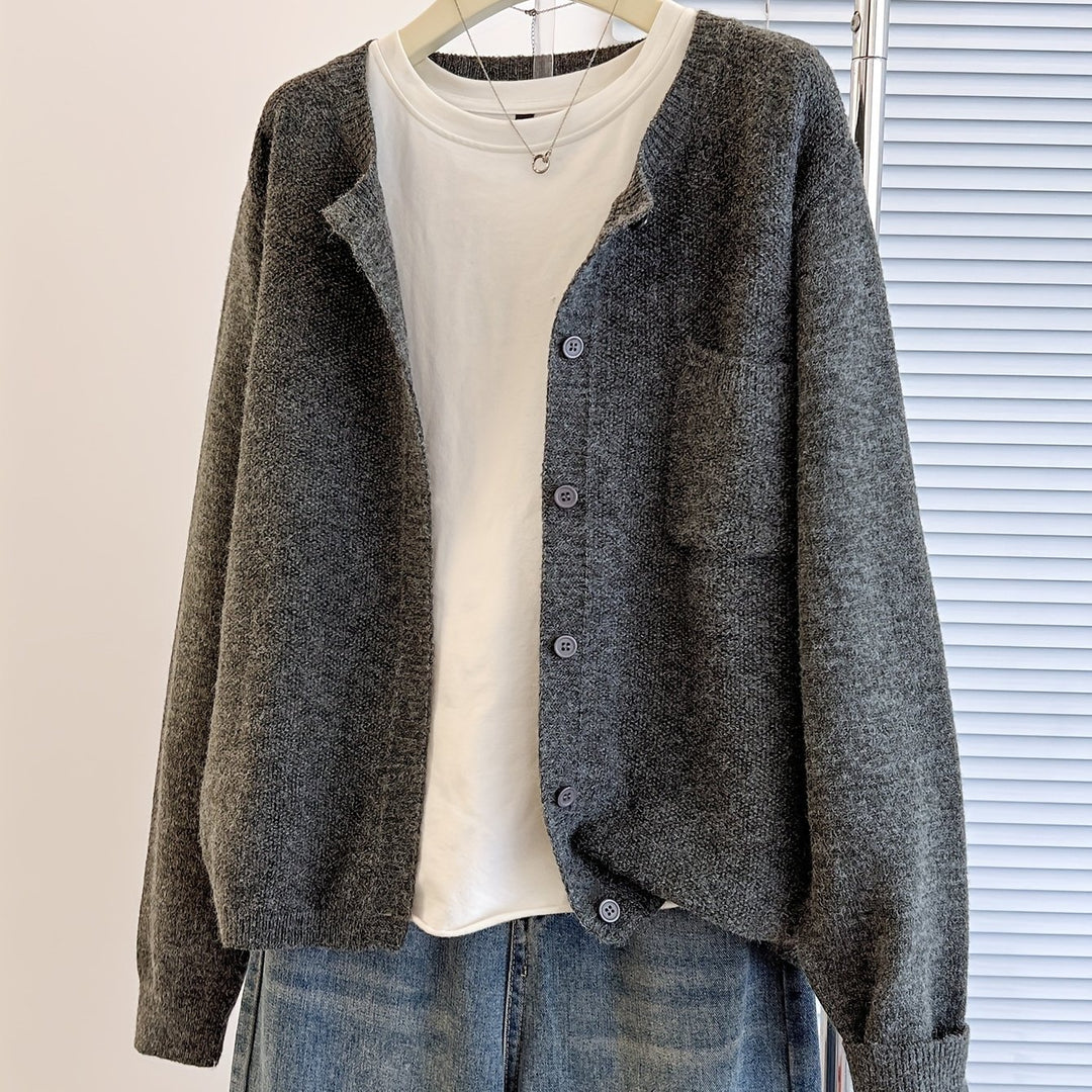Tamsin | Relaxed Button-Front Cardigan
