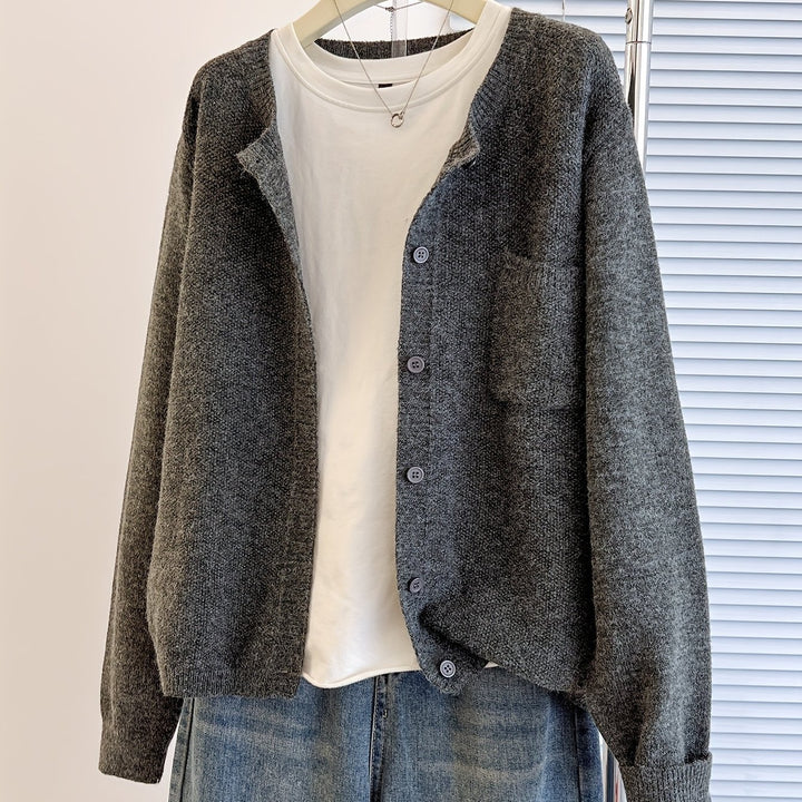 Tamsin | Relaxed Button-Front Cardigan