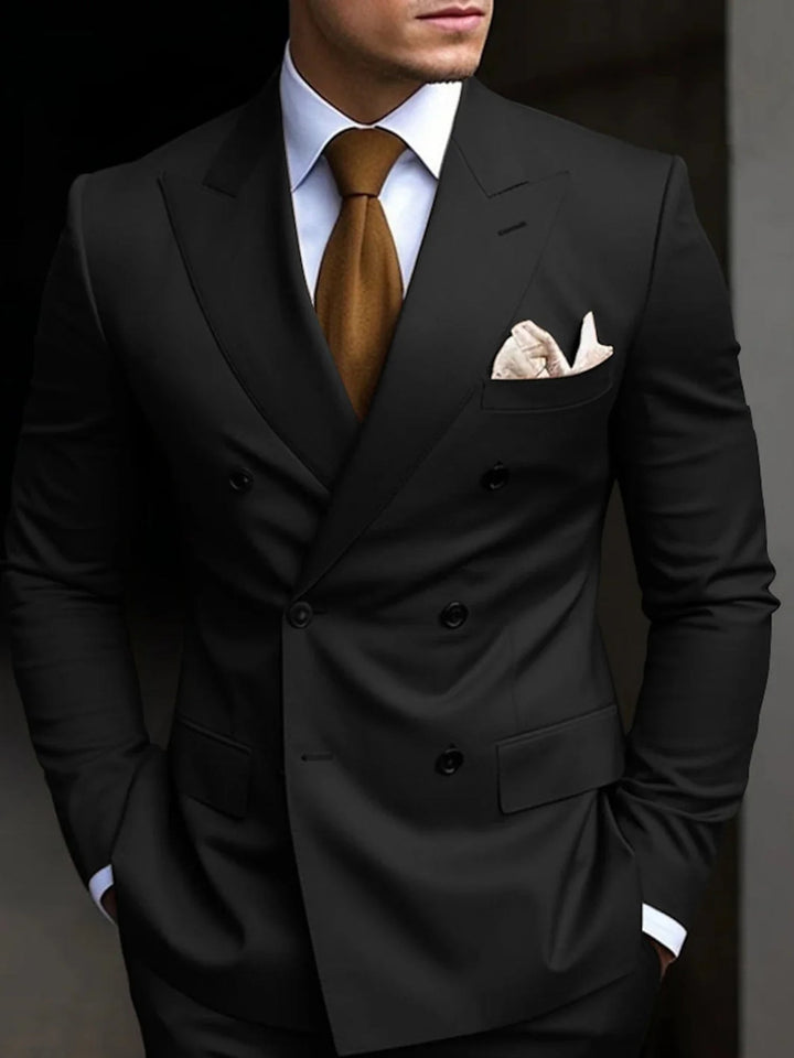 Hayden | Classic Tailored Fit Double Breasted 2 Pieces Suit