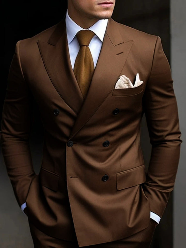 Hayden | Classic Tailored Fit Double Breasted 2 Pieces Suit