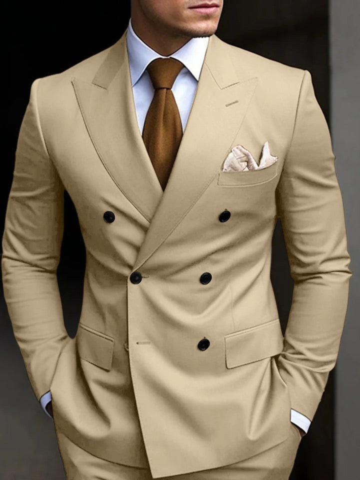 Hayden | Classic Tailored Fit Double Breasted 2 Pieces Suit
