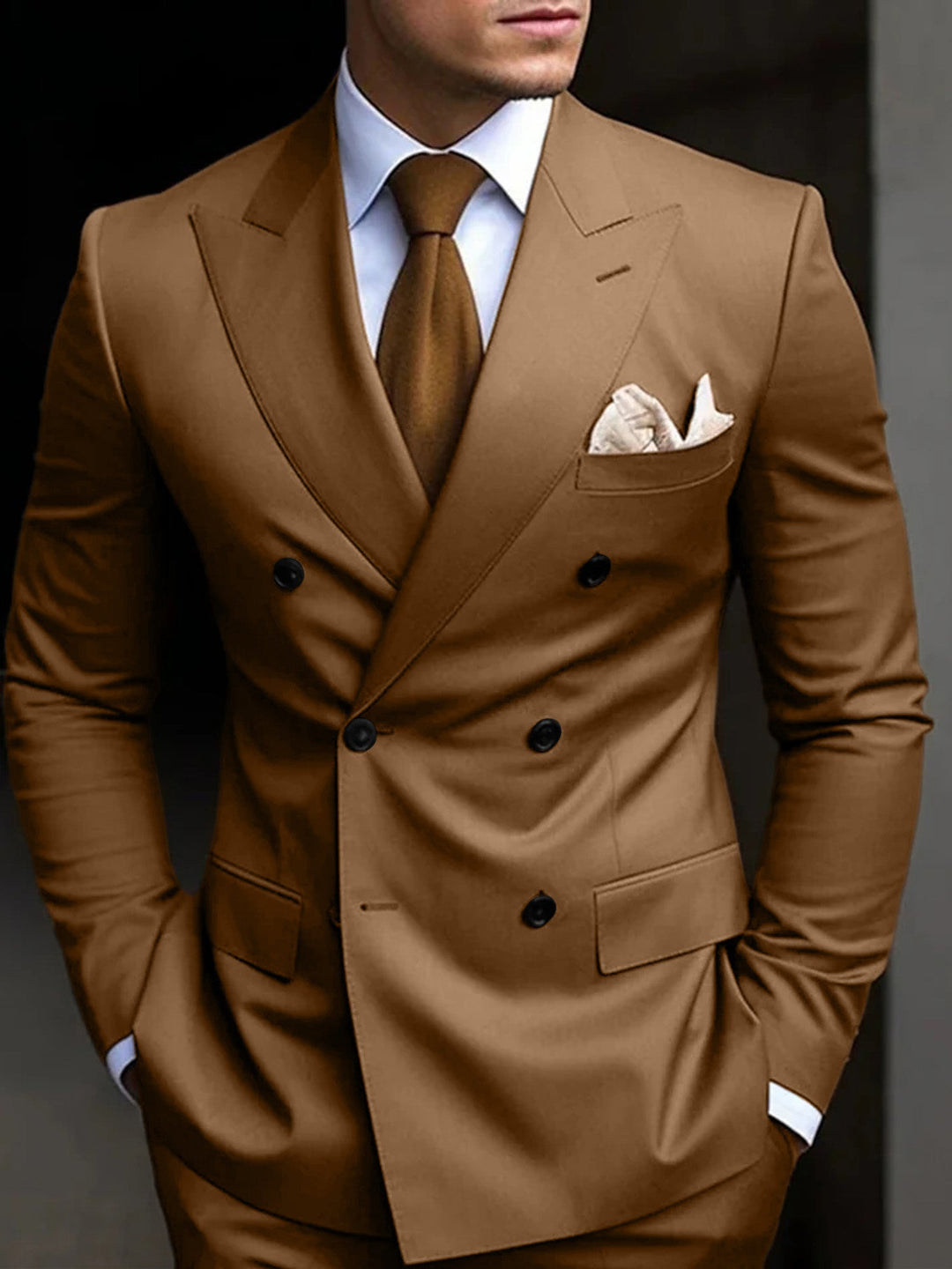 Hayden | Classic Tailored Fit Double Breasted 2 Pieces Suit