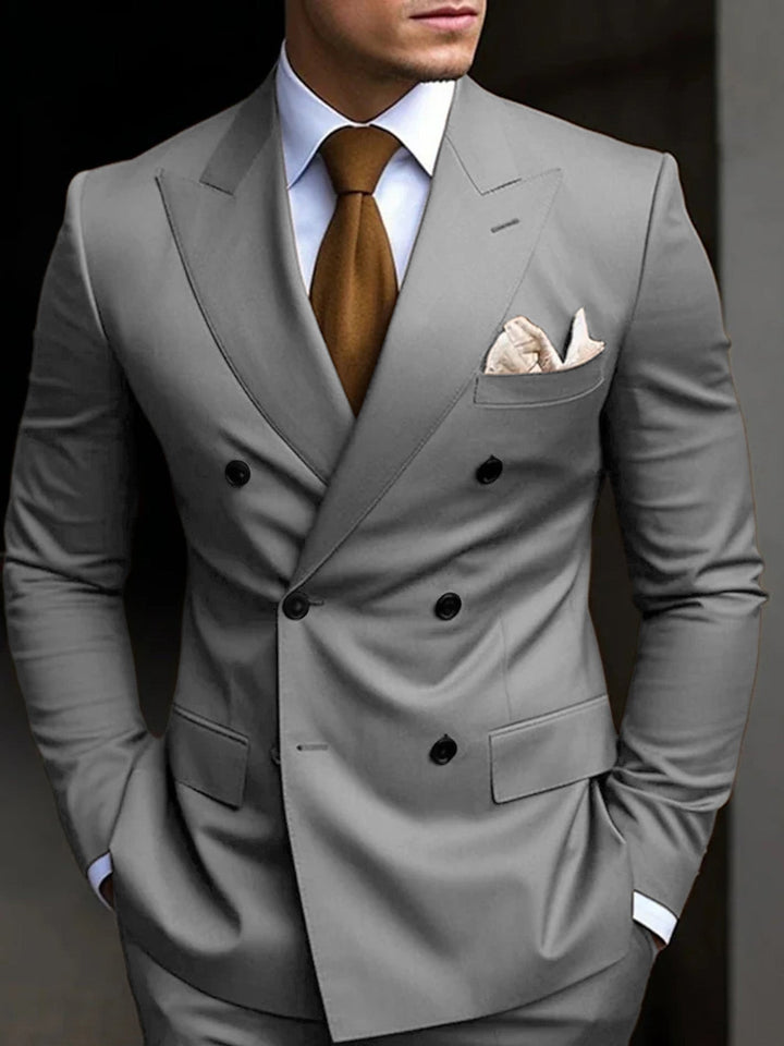 Hayden | Classic Tailored Fit Double Breasted 2 Pieces Suit