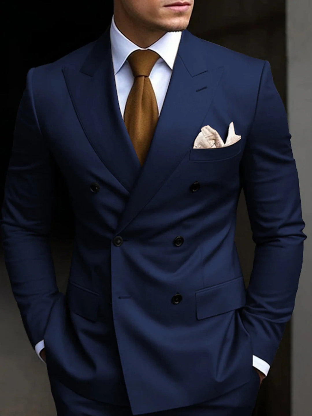 Hayden | Classic Tailored Fit Double Breasted 2 Pieces Suit