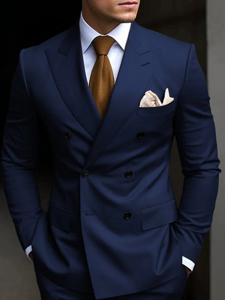 Hayden | Classic Tailored Fit Double Breasted 2 Pieces Suit