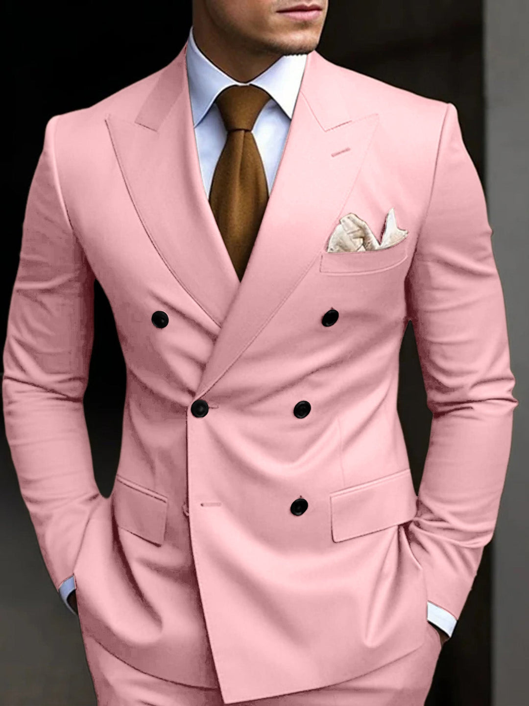 Hayden | Classic Tailored Fit Double Breasted 2 Pieces Suit