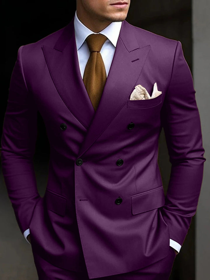 Hayden | Classic Tailored Fit Double Breasted 2 Pieces Suit