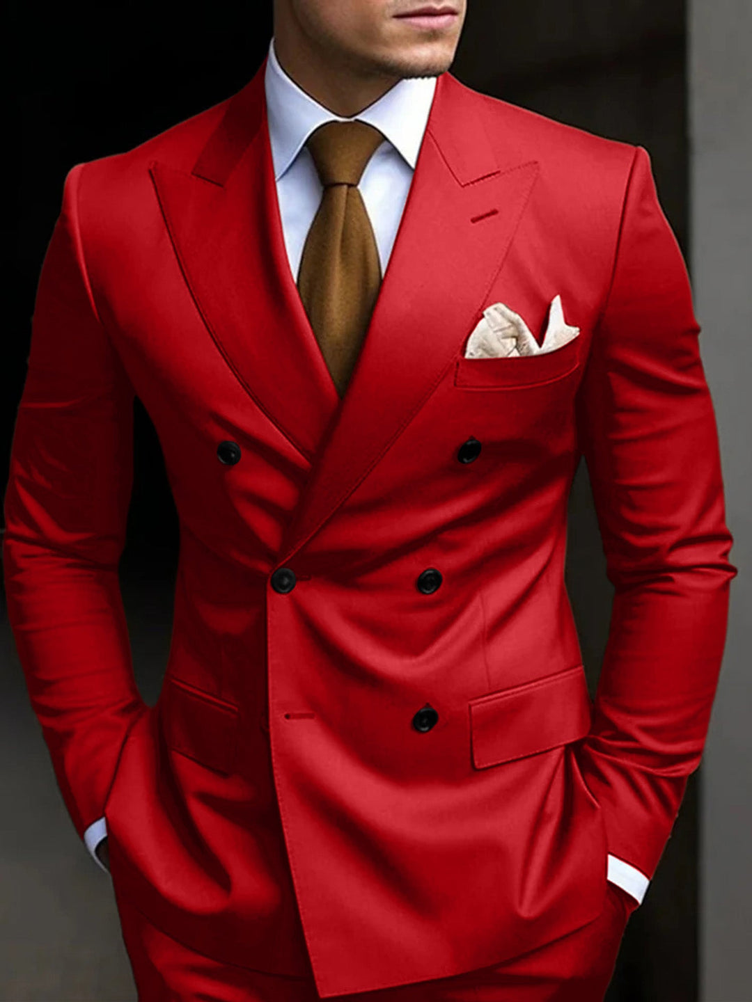Hayden | Classic Tailored Fit Double Breasted 2 Pieces Suit