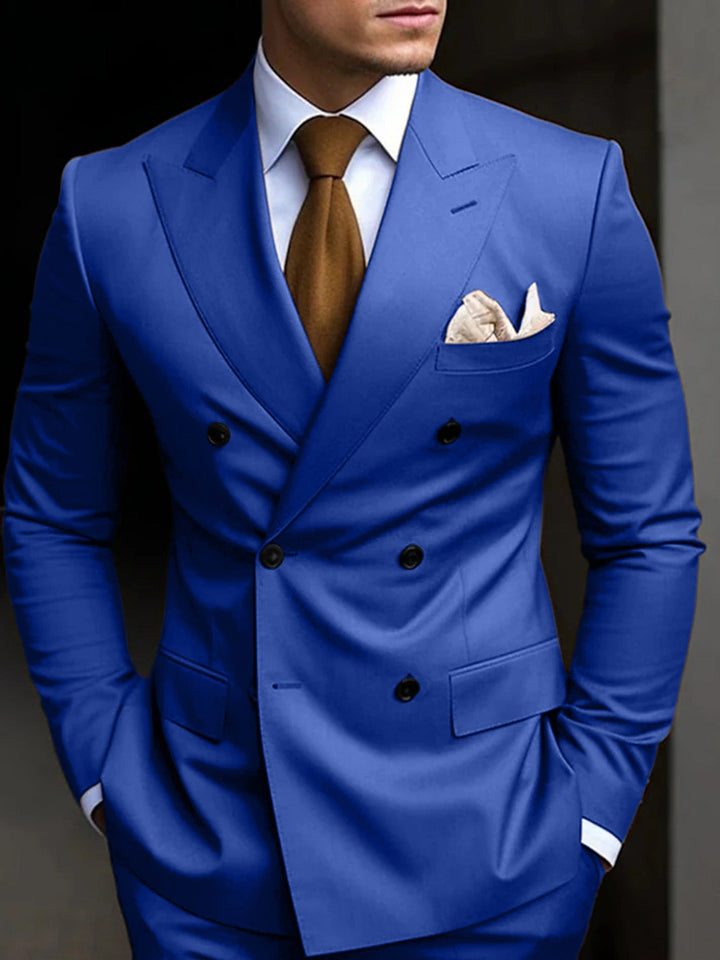 Hayden | Classic Tailored Fit Double Breasted 2 Pieces Suit