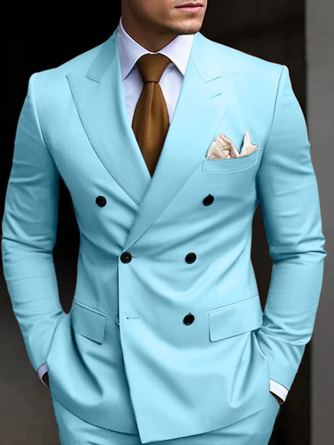 Hayden | Classic Tailored Fit Double Breasted 2 Pieces Suit