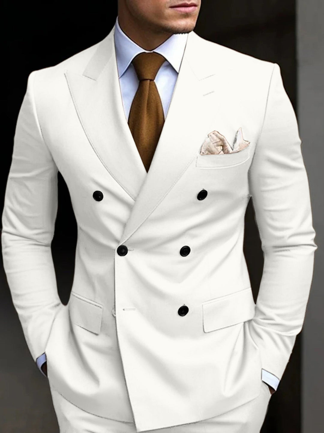 Hayden | Classic Tailored Fit Double Breasted 2 Pieces Suit