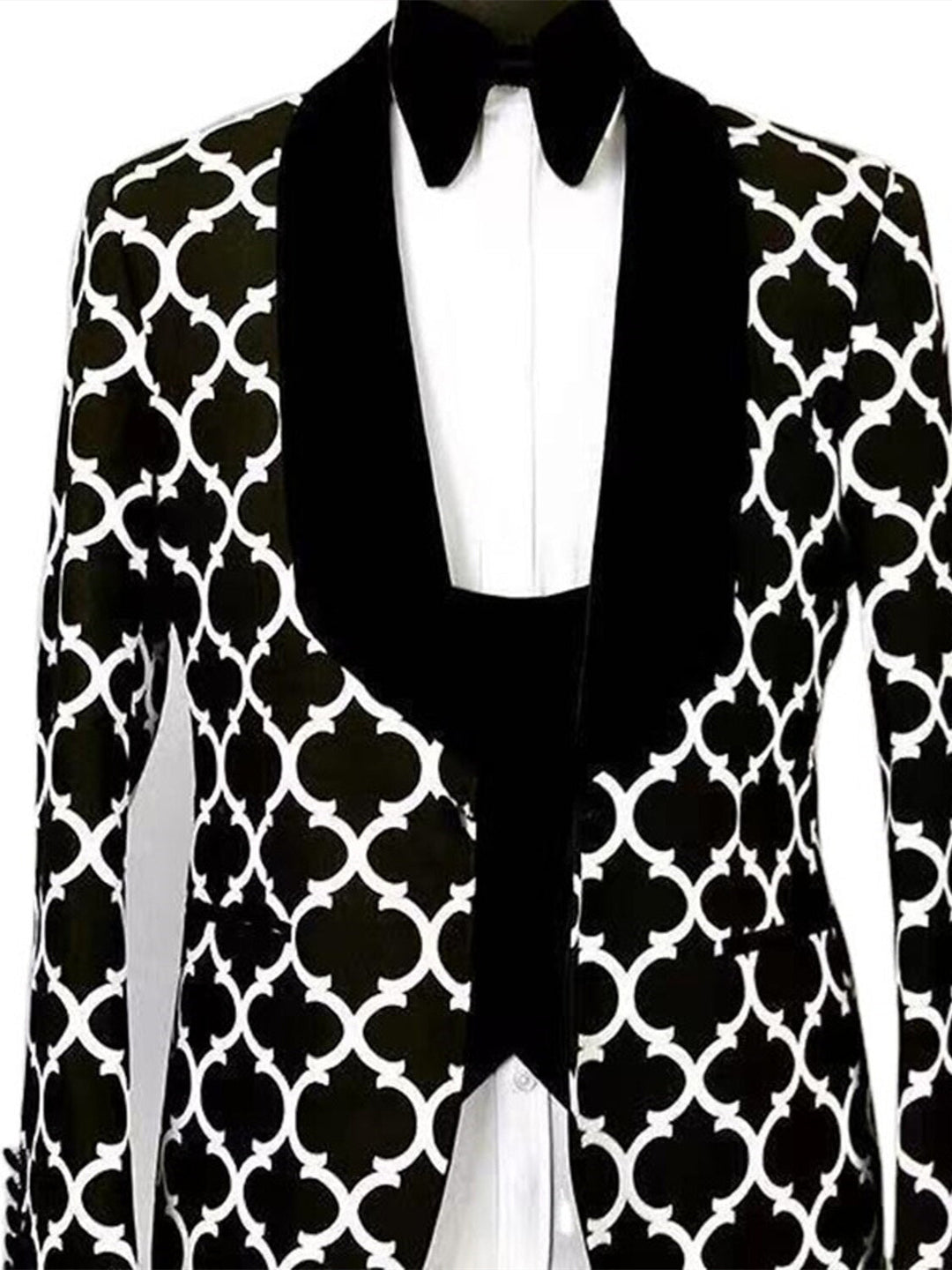 Nathan | Stylish Checkered Single Breasted Suit