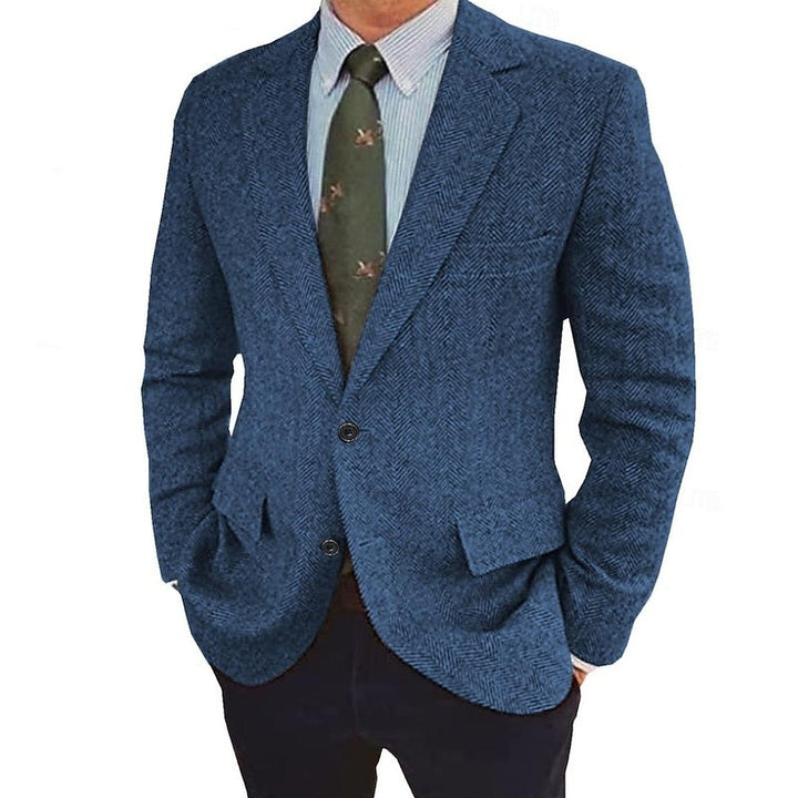 Stefan | Retro Single-Breasted Two-Buttons Jacket