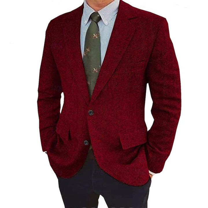 Stefan | Retro Single-Breasted Two-Buttons Jacket