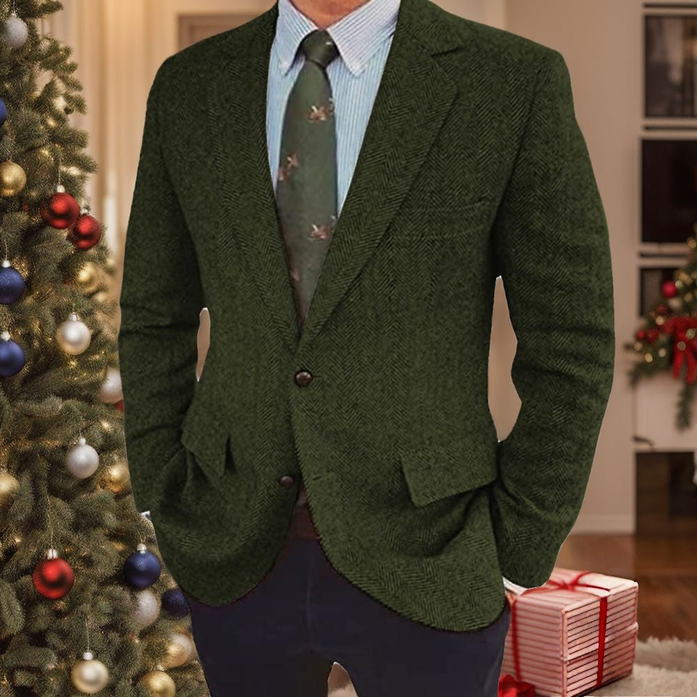 Stefan | Retro Single-Breasted Two-Buttons Jacket