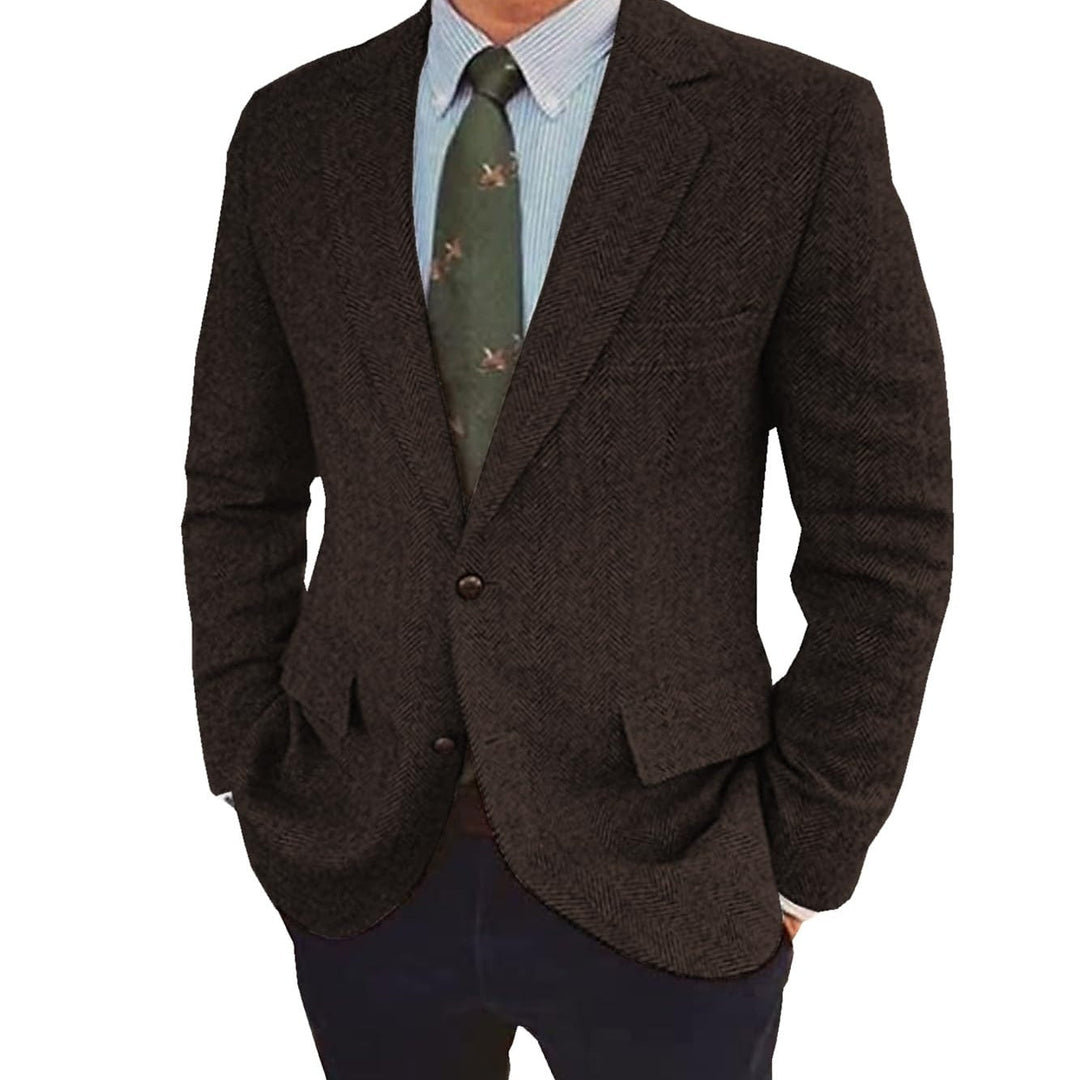 Stefan | Retro Single-Breasted Two-Buttons Jacket