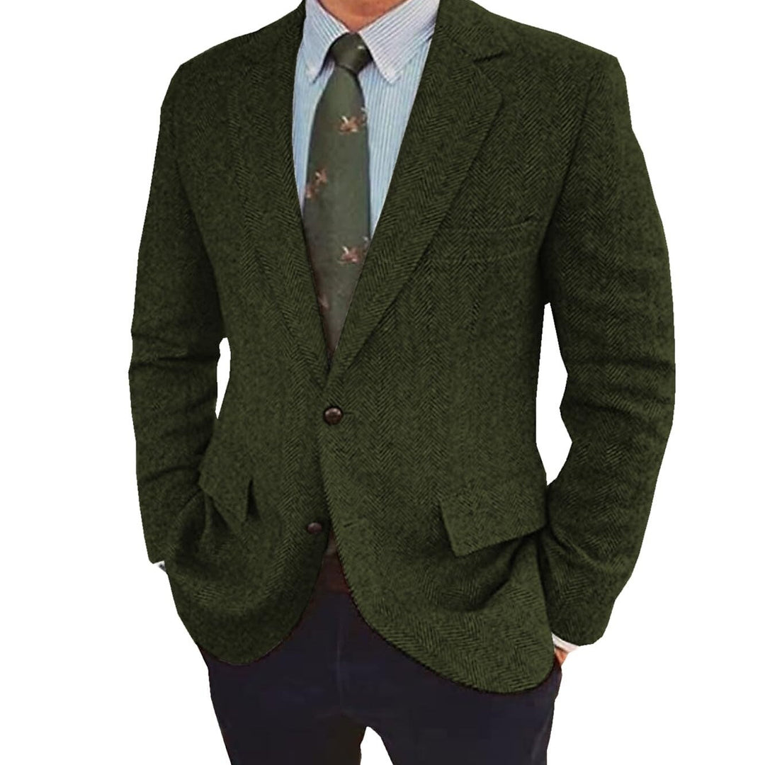 Stefan | Retro Single-Breasted Two-Buttons Jacket