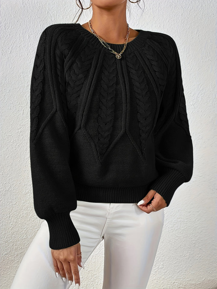 Ophelia | Relaxed Cable-Knit Sweater
