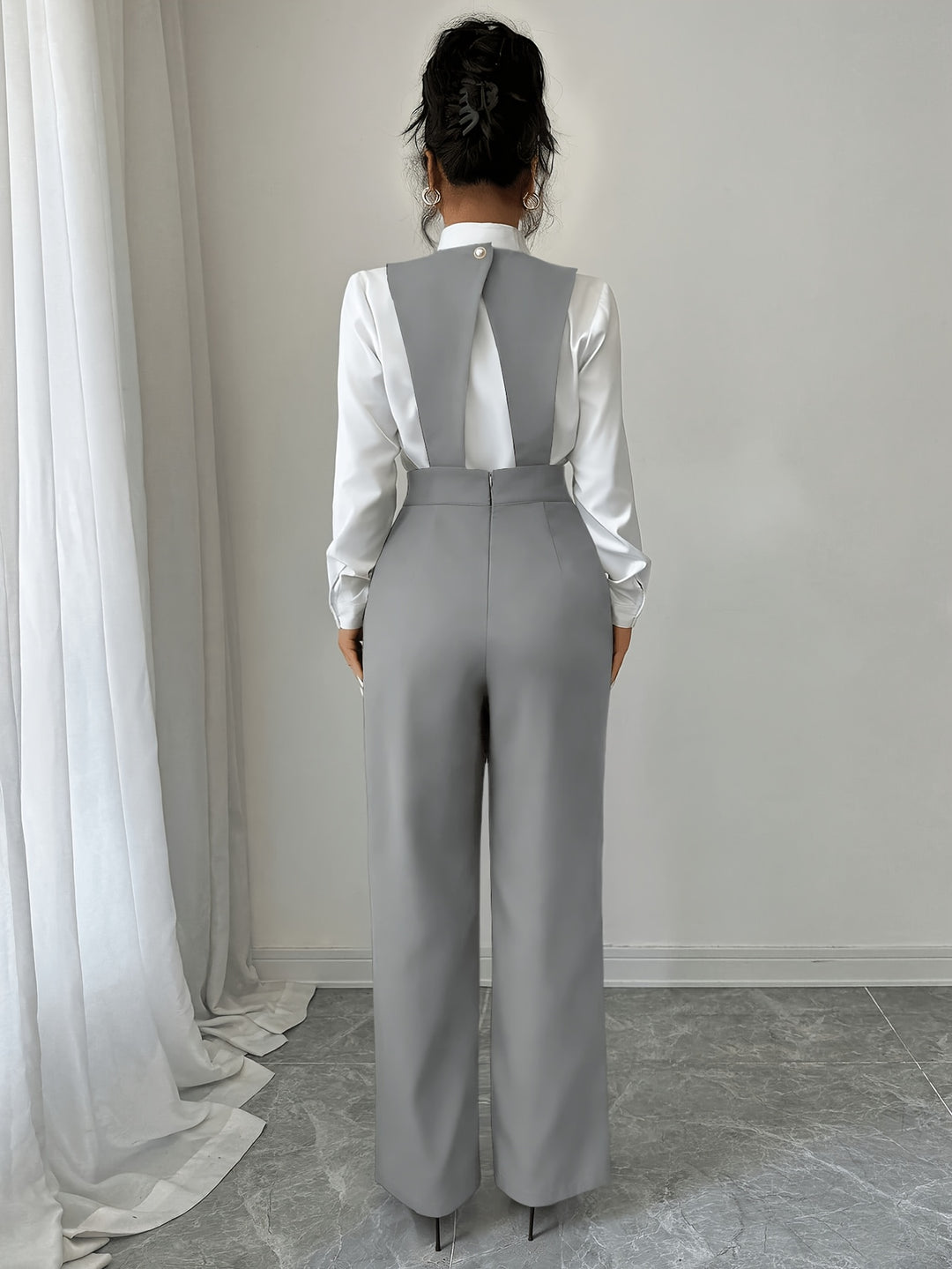 Tamsin | Tailored Wide-Leg Jumpsuit