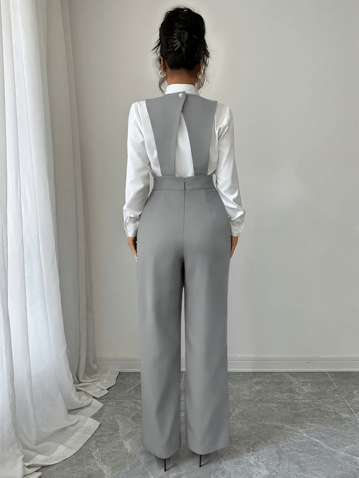Tamsin | Tailored Wide-Leg Jumpsuit