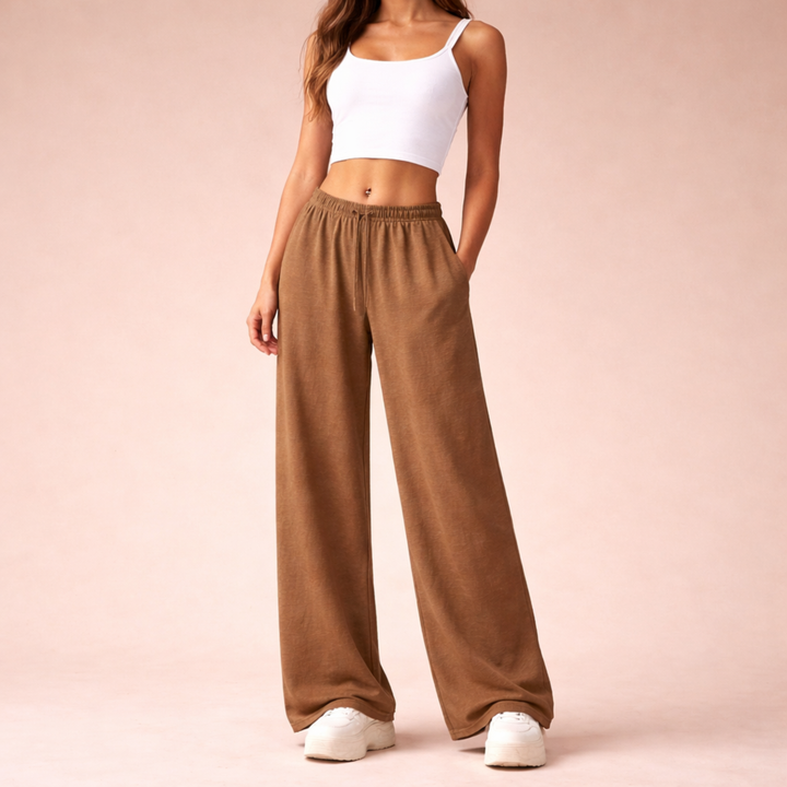 Marlene | Relaxed Wide-Leg Joggers
