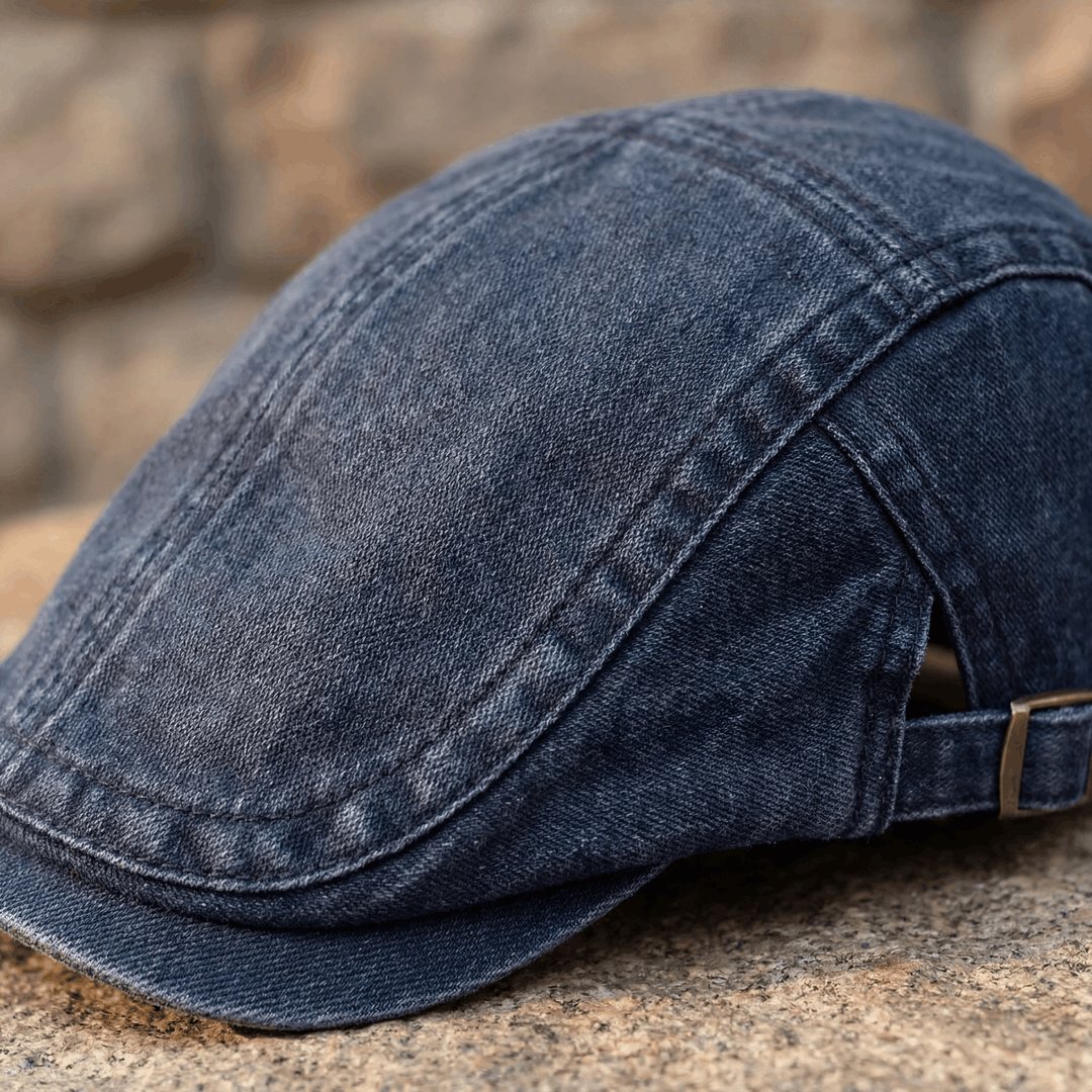 George | Classic Washed Flat Cap