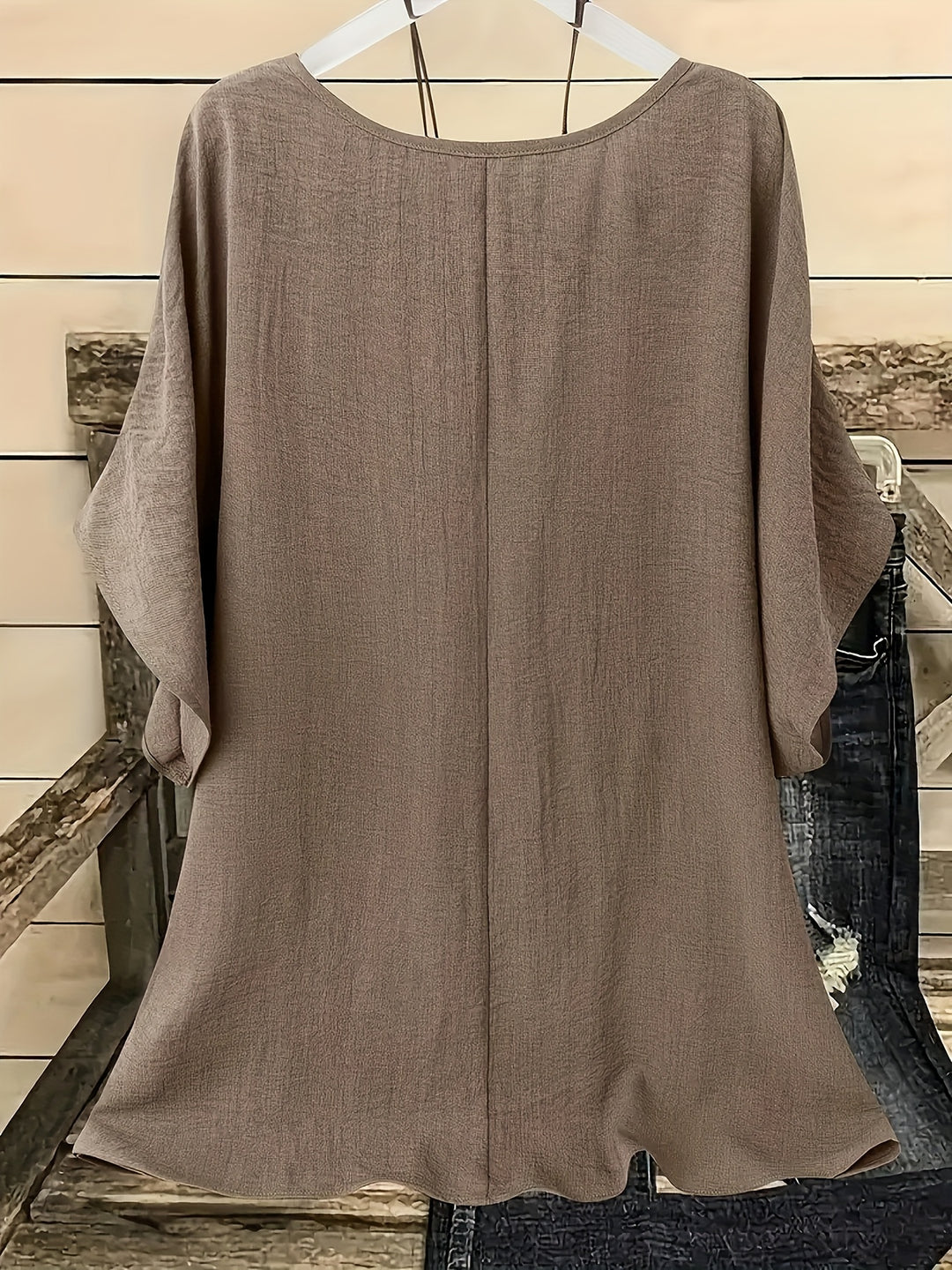 Ingrid | Relaxed Batwing Blouse