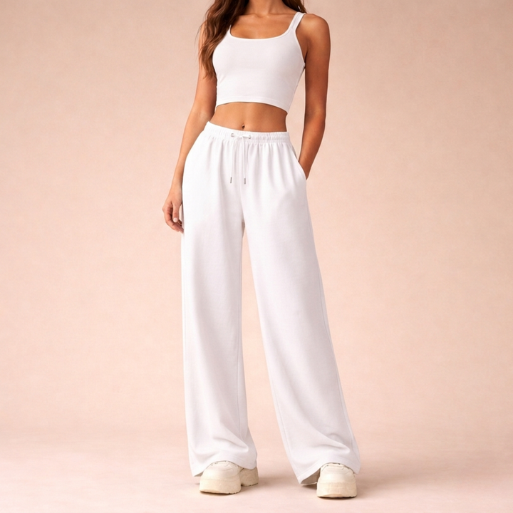 Marlene | Relaxed Wide-Leg Joggers