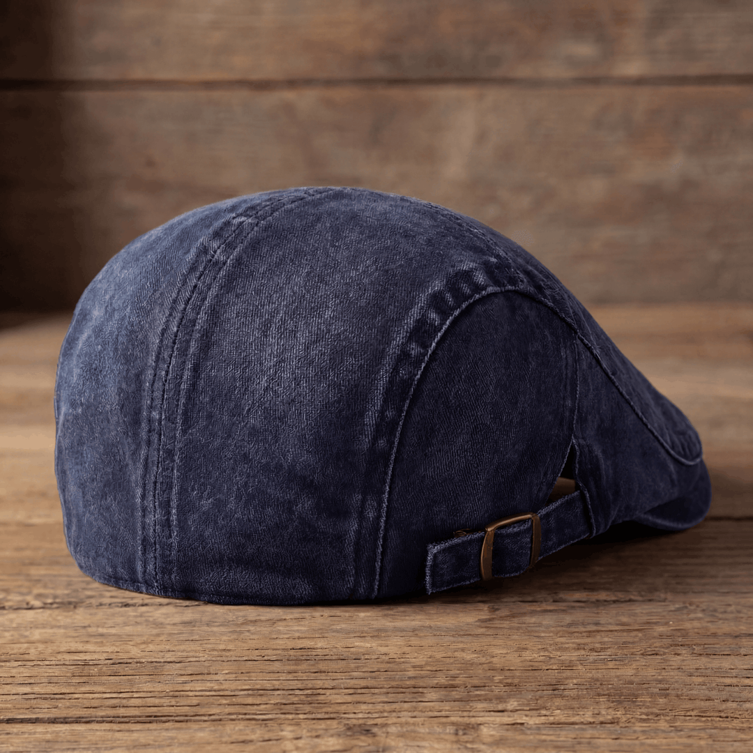 George | Classic Washed Flat Cap