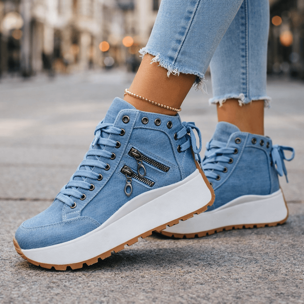Fenella | Premium High Cut Lace Shoes