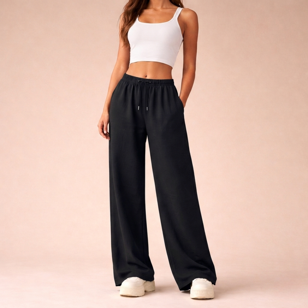 Marlene | Relaxed Wide-Leg Joggers